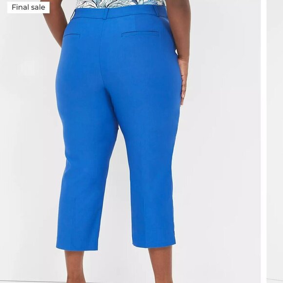 Lane Bryant NWT 4 Season Slim Capri Pant Surf the Web New Size 22 - Picture 3 of 9